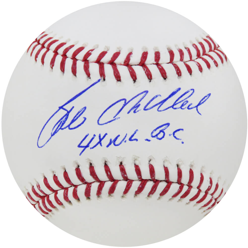Bill Madlock Signed Rawlings Official MLB Baseball w/4x NL BC - MADBSB131 - Bill Madlock Signed Rawlings Official MLB Baseball w/4x NL BC product image