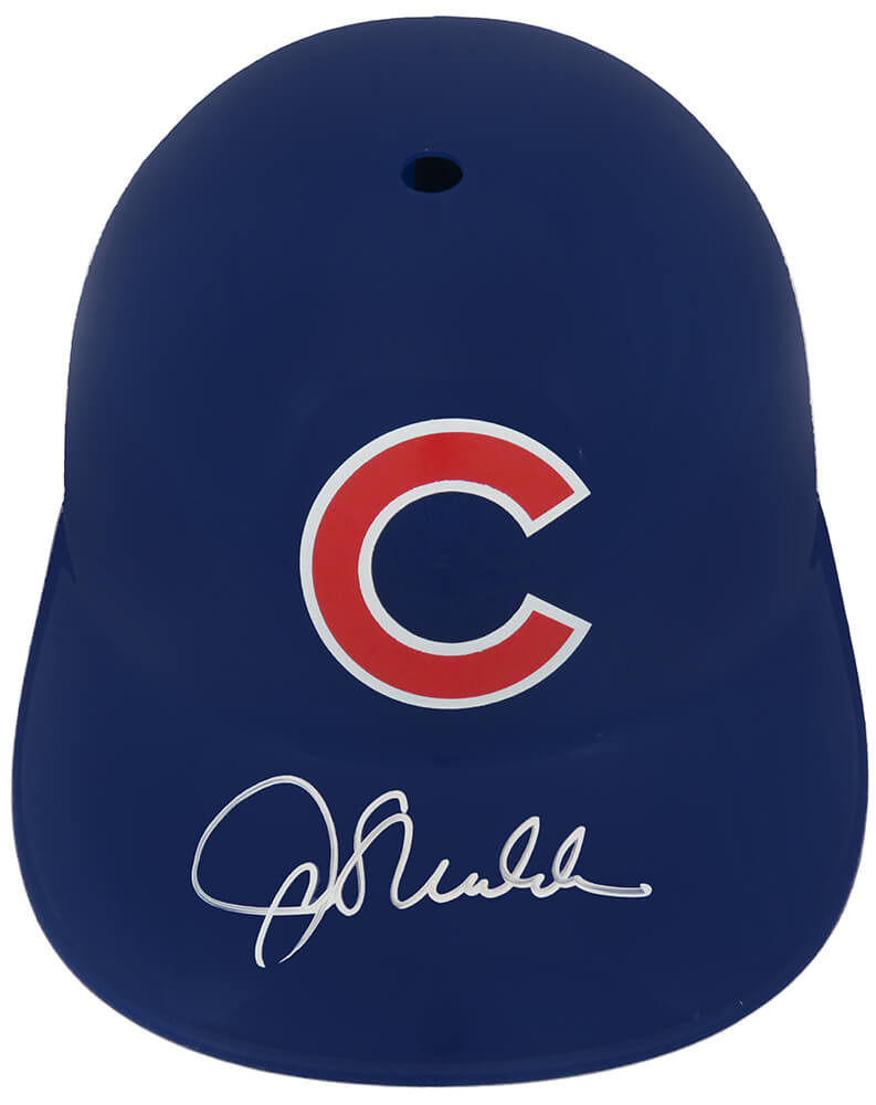 Joe Maddon Signed Chicago Cubs Souvenir Replica Batting Helmet - MADBTH110 - Joe Maddon Signed Chicago Cubs Souvenir Replica Batting Helmet product image