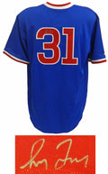 Greg Maddux Signed Chicago Cubs Throwback Blue Cooperstown Collection Jersey - MADJRY100 - Greg Maddux Signed Chicago Cubs Throwback Blue Cooperstown Collection Jersey product image