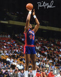 Rick Mahorn Signed Detroit Pistons Jump Shot 8x10 Photo - MAH08P200 - Rick Mahorn Signed Detroit Pistons Jump Shot 8x10 Photo product image