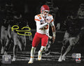 Patrick Mahomes Signed Kansas City Chiefs Running With Football Spotlight 8x10 Photo (Beckett) - MAH08P302 - Patrick Mahomes Signed Kansas City Chiefs Running With Football Spotlight 8x10 Photo (Beckett) product image