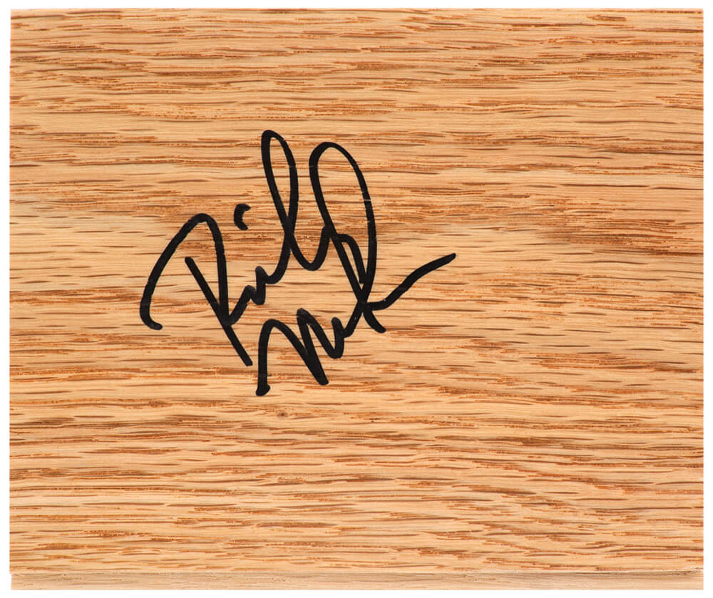 Rick Mahorn Signed 5×6 Floor Piece - MAHFLO200 - Rick Mahorn Signed 5×6 Floor Piece product image
