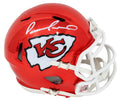 Patrick Mahomes Signed Kansas City Chiefs Chrome Riddell Speed Mini Helmet (JSA) - MAHMIN301 - Patrick Mahomes Signed Kansas City Chiefs Chrome Riddell Speed Mini Helmet (JSA) product image