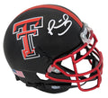 Patrick Mahomes Signed Texas Tech Black Schutt Mini Helmet (JSA) - MAHMIN303 - Patrick Mahomes Signed Texas Tech Black Schutt Mini Helmet (JSA) product image