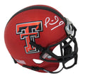 Patrick Mahomes Signed Texas Tech Red Schutt Mini Helmet (JSA) - MAHMIN304 - Patrick Mahomes Signed Texas Tech Red Schutt Mini Helmet (JSA) product image
