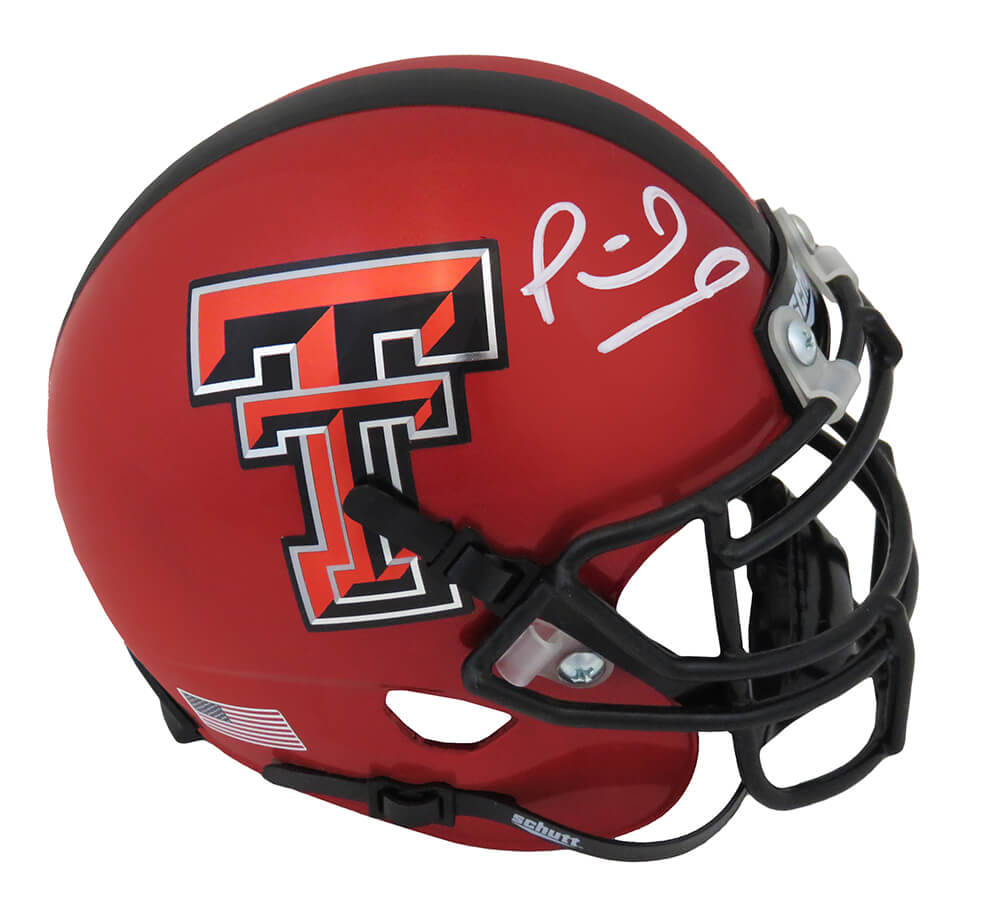 Patrick Mahomes Signed Texas Tech Red Schutt Mini Helmet (JSA) - MAHMIN304 - Patrick Mahomes Signed Texas Tech Red Schutt Mini Helmet (JSA) product image