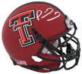 Patrick Mahomes Signed Texas Tech Red Schutt Mini Helmet (Beckett) - MAHMIN306 - Patrick Mahomes Signed Texas Tech Red Schutt Mini Helmet (Beckett) product image