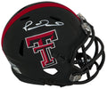 Patrick Mahomes Signed Texas Tech Black Riddell Speed Mini Helmet (Beckett) - MAHMIN307 - Patrick Mahomes Signed Texas Tech Black Riddell Speed Mini Helmet (Beckett) product image