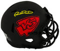 Patrick Mahomes Signed Kansas City Chiefs ECLIPSE Riddell Speed Mini Helmet (Beckett) - MAHMIN308 - Patrick Mahomes Signed Kansas City Chiefs ECLIPSE Riddell Speed Mini Helmet (Beckett) product image