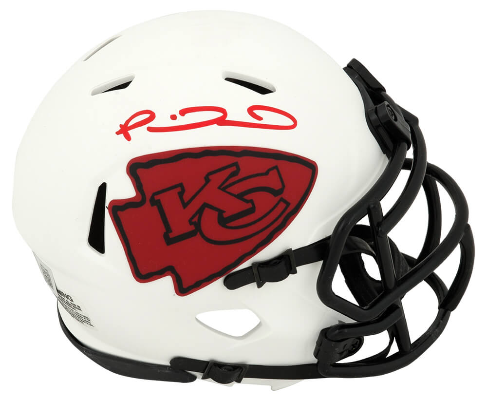 Patrick Mahomes Signed Kansas City Chiefs Lunar Eclipse Riddell Speed Mini Helmet (Beckett) - MAHMIN309 - Patrick Mahomes Signed Kansas City Chiefs Lunar Eclipse Riddell Speed Mini Helmet (Beckett) product image