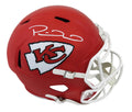 Patrick Mahomes Signed Kansas City Chiefs Riddell Full Size Speed Replica Helmet  (Beckett) - MAHREP302 - Patrick Mahomes Signed Kansas City Chiefs Riddell Full Size Speed Replica Helmet (Beckett) product image