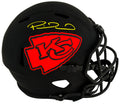 Patrick Mahomes Signed Kansas City Chiefs ECLIPSE Riddell Full Size Speed Replica Helmet  (Beckett) - MAHREP304 - Patrick Mahomes Signed Kansas City Chiefs ECLIPSE Riddell Full Size Speed Replica Helmet (Beckett) product image