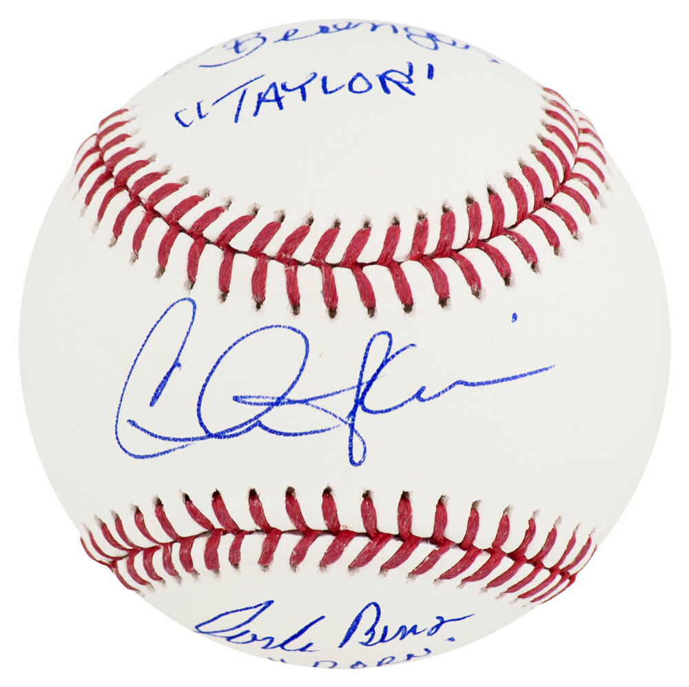 Charlie Sheen, Corbin Bernsen & Tom Berenger Signed Rawlings MLB Baseball w/Taylor, Dorn - MAJBSB501 - Charlie Sheen, Corbin Bernsen & Tom Berenger Signed Rawlings MLB Baseball w/Taylor, Dorn product image