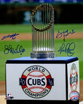 2016 Chicago Cubs Coaching Staff Signed Chicago Cubs 2016 World Series Trophy On Wrigley Field 8x10 Photo w/4 Sigs - MAL08P110 - 2016 Chicago Cubs Coaching Staff Signed Chicago Cubs 2016 World Series Trophy On Wrigley Field 8x10 Photo w/4 Sigs product image