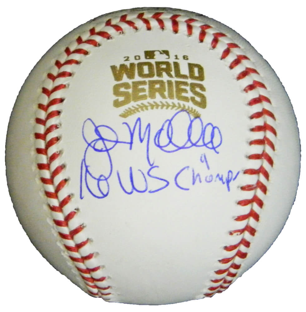 John Mallee Signed Rawlings Official 2016 World Series MLB Baseball w/16 WS Champs - MALBSB101 - John Mallee Signed Rawlings Official 2016 World Series MLB Baseball w/16 WS Champs product image