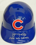 John Mallee Signed Chicago Cubs Replica Batting Helmet w/2016 WS Champs - MALBTH100 - John Mallee Signed Chicago Cubs Replica Batting Helmet w/2016 WS Champs product image