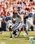 Peyton Manning Signed Indianapolis Colts White Jersey Dropback Action 8x10 Photo- (JSA) - MAN08P322 - Peyton Manning Signed Indianapolis Colts White Jersey Dropback Action 8x10 Photo- (JSA) product image