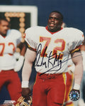 Dexter Manley Signed Washington Football Team White Jersey Holding Helmet 8x10 Photo - MAN08P345 - Dexter Manley Signed Washington Football Team White Jersey Holding Helmet 8x10 Photo product image