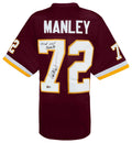 Dexter Manley Signed Maroon Custom Football Jersey w/SB XVII, XXII Champs - (Beckett) - MANJRY335 - Dexter Manley Signed Maroon Custom Football Jersey w/SB XVII, XXII Champs - (Beckett) product image