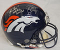 Peyton Manning & John Elway Dual-Signed Broncos Authentic Proline Helmet w/Mile High Arms Club - MANPRO300 - Peyton Manning & John Elway Dual-Signed Broncos Authentic Proline Helmet w/Mile High Arms Club product image