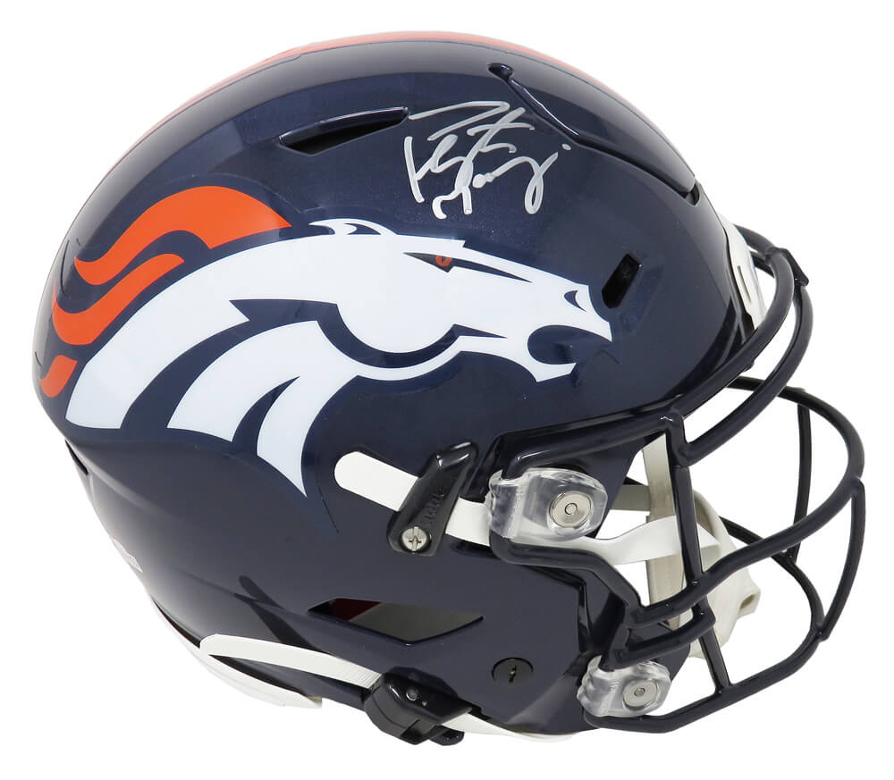 Peyton Manning Signed Denver Broncos SpeedFlex Riddell Speed Authentic Helmet - MANPRO303 - Peyton Manning Signed Denver Broncos SpeedFlex Riddell Speed Authentic Helmet product image