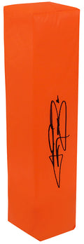 Johnny Manziel Signed Champro Orange Endzone Football Pylon - MANPYL302 - Johnny Manziel Signed Champro Orange Endzone Football Pylon product image