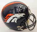 Peyton Manning Signed Broncos Riddell Full-Size Replica Helmet - MANREP300 - Peyton Manning Signed Broncos Riddell Full-Size Replica Helmet product image