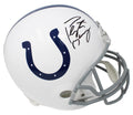 Peyton Manning Signed Indianapolis Colts Riddell Full-Size Replica Helmet - MANREP301 - Peyton Manning Signed Indianapolis Colts Riddell Full-Size Replica Helmet product image