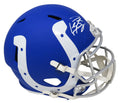 Peyton Manning Signed Indianapolis Colts AMP Alternate Series Riddell Full Size Speed Replica Helmet - MANREP304 - Peyton Manning Signed Indianapolis Colts AMP Alternate Series Riddell Full Size Speed Replica Helmet product image