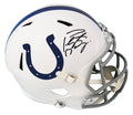 Peyton Manning Signed Indianapolis Colts Riddell Full Size Speed Replica Helmet - MANREP309 - Peyton Manning Signed Indianapolis Colts Riddell Full Size Speed Replica Helmet product image