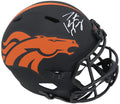 Peyton Manning Signed Denver Broncos Eclipse Black Matte Riddell Full Size Speed Replica Helmet (Fanatics) - MANREP310 - Peyton Manning Signed Denver Broncos Eclipse Black Matte Riddell Full Size Speed Replica Helmet (Fanatics) product image