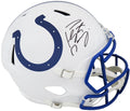 Peyton Manning Signed Indianapolis Colts Blue Facemask Riddell Full Size Speed Replica Helmet (Fanatics) - MANREP312 - Peyton Manning Signed Indianapolis Colts Blue Facemask Riddell Full Size Speed Replica Helmet (Fanatics) product image