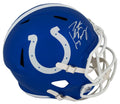 Peyton Manning Signed Indianapolis Colts FLASH Riddell Full Size Speed Replica Helmet - (Fanatics) - MANREP313 - Peyton Manning Signed Indianapolis Colts FLASH Riddell Full Size Speed Replica Helmet - (Fanatics) product image