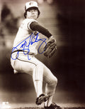 Tippy Martinez Signed Baltimore Orioles B&W Pitching 8x10 Photo - MAR08P130TW - Tippy Martinez Signed Baltimore Orioles B&W Pitching 8x10 Photo product image