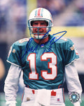 Dan Marino Signed Miami Dolphins Teal Jersey Close Up 8x10 Photo - MAR08P306 - Dan Marino Signed Miami Dolphins Teal Jersey Close Up 8x10 Photo product image