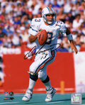 Dan Marino Signed Miami Dolphins Roll Out White Jersey Action 8x10 Photo - MAR08P307 - Dan Marino Signed Miami Dolphins Roll Out White Jersey Action 8x10 Photo product image