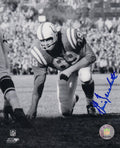 Gino Marchetti Signed Colts B&W Stance Action 8x10 Photo - MAR08P345TW - Gino Marchetti Signed Colts B&W Stance Action 8x10 Photo product image