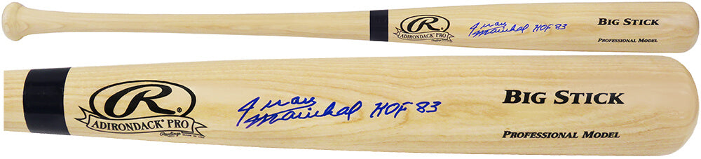 Juan Marichal Signed Rawlings Big Stick Blonde Baseball Bat w/HOF'83 - MARBAT100 - Juan Marichal Signed Rawlings Big Stick Blonde Baseball Bat w/HOF'83 product image