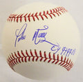 Pedro Martinez Signed Official MLB Baseball w/Cy '97'99'00 - MARBSB102 - Pedro Martinez Signed Official MLB Baseball w/Cy '97'99'00 product image