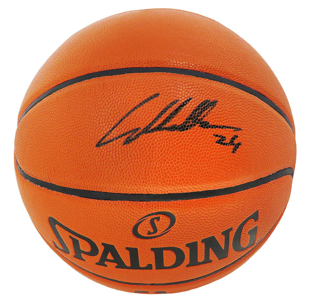 Lauri Markkanen Signed Spalding Game Series Replica NBA Basketball (JSA) - MARBSK201 - Lauri Markkanen Signed Spalding Game Series Replica NBA Basketball (JSA) product image
