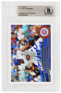 Carlos Marmol Signed Chicago Cubs 2011 Topps Baseball Card #12 - (Beckett Encapsulated) - MARCAR116 - Carlos Marmol Signed Chicago Cubs 2011 Topps Baseball Card #12 - (Beckett Encapsulated) product image