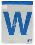 Dave Martinez Signed Chicago Cubs 11x15 White W Garden Flag - MARFLG100 - Dave Martinez Signed Chicago Cubs 11x15 White W Garden Flag product image