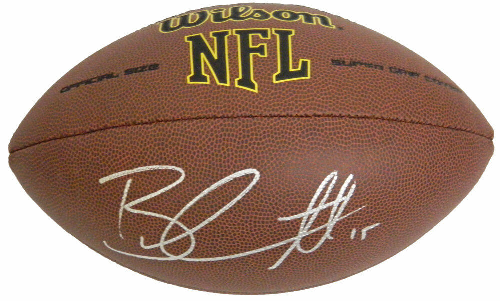Brandon Marshall Signed Wilson NFL Super Grip Full-Size Football - MARFTB303 - Brandon Marshall Signed Wilson NFL Super Grip Full-Size Football product image
