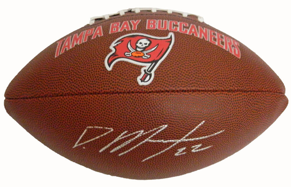Doug Martin Signed Buccaneers NFL Full-Size Logo Football - MARFTB311 - Doug Martin Signed Buccaneers NFL Full-Size Logo Football product image