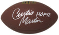 Curtis Martin Signed Wilson Super Grip Full Size NFL Football w/HOF'12 - MARFTB362 - Curtis Martin Signed Wilson Super Grip Full Size NFL Football w/HOF'12 product image
