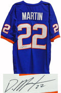 Doug Martin Signed Blue Custom Jersey - MARJRY311 - Doug Martin Signed Blue Custom Jersey product image