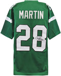 Curtis Martin Signed Light Green Custom Football Jersey - MARJRY353 - Curtis Martin Signed Light Green Custom Football Jersey product image