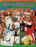 Dan Marino Signed Dolphins "Super Shoot-Out" Sports Illustrated 1/21/85 w/Joe Montana - MARMAG300 - Dan Marino Signed Dolphins "Super Shoot-Out" Sports Illustrated 1/21/85 w/Joe Montana product image