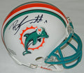 Brandon Marshall Signed Dolphins Riddell Mini Helmet - MARMIN300 - Brandon Marshall Signed Dolphins Riddell Mini Helmet product image