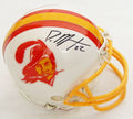 Doug Martin Signed Buccaneers White Throwback Riddell Mini Helmet - MARMIN311 - Doug Martin Signed Buccaneers White Throwback Riddell Mini Helmet product image